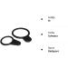 SIGMA SPORT Unisex Replacement Holder for Sigma Nugget II - Black Rubber Rings for Lights | International Shipping Available - Buy Online on GoSupps.com
