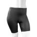 Womens Spandex Exercise Compression Running Yoga Workout Short Made in USA Medium Black