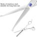 Professional Hair Cutting & Thinning Scissors Set for Kids | Round Head Baby Hairdressing Scissors (Blue) - International Shipping Available - Buy Online on GoSupps.com