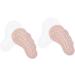 Mobestech 4 Pairs Orthotic Insoles for Women | Arch Support High Heel & Sneaker Pads | Non-Slip Leather Half Pads - Buy Online on GoSupps.com
