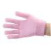1Pair Moisturizing Spa Gloves Soft Cotton Gel Lining Gloves with Plant Essential Oil and Vitamin E Beauty Gloves for Dry Rough Hands Skin(Pink) Cotton Gloves for Eczema isturizer
