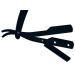 Buy Sicastar Stainless Steel Folding Straight Edge Razor - Single Edge Replaceable Blades - Black - Perfect for Barber Shaving - Buy Online on GoSupps.com