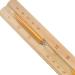 Natural Beech Wood Sauna Hourglass Timer - 15 Min Running Time | Premium Sauna Timer for Relaxation - Buy Online on GoSupps.com