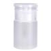60ml Pump Dispenser Nail Polish Remover Cleanser - White Travel Container - Buy Online on GoSupps.com