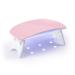 COSCELIA MINI UV LED lamp for gel nails 6W USB portable nail dryer professional LED nail lamp with 45/60s timer foldable nail dryer hardening lamp for nail gel
