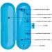 Tang Yuan Electric Toothbrush Travel Case - 2 Storage Boxes for Electric Toothbrushes | TY-001 | Blue - Buy Online on GoSupps.com