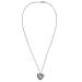 Oralgos 2023 Personality necklace with a hollow heart trailer simple pendant collar sweater chain jewelry wedding gift for women and girls metal
