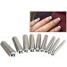 French Smile Line Pink & White Nail Art Cutter Template - Pack of 1 - Buy Online on GoSupps.com