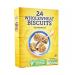 Sainsbury's Whole Grain Wheat Biscuits 430g - 24 whole grain wheat cereal biscuits fortified with vitamins and iron
