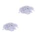 COHEALI 4000 Pcs Non-woven Gasket Resin Hair Clips Diy Hair Pin Cushion Handmade Headdress Material Backing