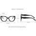 PARWANA Sturdy Polygon Reading Glasses for Men & Women | Blue Light Blocking Anti Eyestrain +3.00 Transparency - Buy Online on GoSupps.com