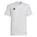 adidas Unisex Entrada 22 T-Shirt T-Shirt (1 Pack) 7-8 Years White