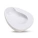 NEDLON Bedpan for Men and Ladies Bed Potty Urinal Unisex Bed Pan for Bedbound Elderly Disabled and Handicapped Users (Color : White)