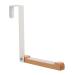 BUGUUYO Door Hook Coat Hangers Hat Hooks Towel Rack Cement Over The Door Hanger Wall Hanging Back Door 17.5X16CM White