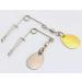 22Pcs Silver Colorado Spinner Blades Fishing Lures Accessories - Buy Online on GoSupps.com