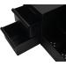Black Large Makeup Organizer with 2 Storage Drawers for Dresser Vanity - Cosmetic Display and Bathroom Countertop Organizer for Skincare, Nail Polish, Lipstick, Jewelry - Ideal for Bedroom and Bathroom - Buy Online on GoSupps.com
