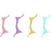 6 in 1 Reusable Silicone Winged Tip Eyeliner Aid Eyebrow Pencil Stencil Wing Tips Lip Liner for Women and Girls Silicone Eyebrow Aid - Buy Online on GoSupps.com