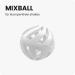 Shakenext 700ml Protein Shaker Bottle with Mixing Ball - Leak-Proof Dishwasher-Safe Fitness Blender - White - Buy Online on GoSupps.com