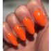 Bluesky Nail Gel Polish Orange Color Orange Sunset Spring Summer Color UV LED Soak Off A87 10ml - Buy Online on GoSupps.com