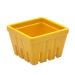 Fruit Basket Fruit Bowl Plastic Fruit Basket Fruit Bowl Square Fruit Baskets Bowls for Kitchen Easy to Clean Kitchen Organizers and Storage (Color : B Size : 10.5 * 7cm)