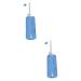Healeved 2pcs Nasal Wash Bottle Sinus Rinse Irrigator Nasal Cleaning Bottle Nasal Irrigation Bottle Household Cleaner Plastic Cleaner 500ml Sinus Rinse Bottle 500ml Nasal Irrigator Suite Bluex2pcs 27X7.5CMx2pcs