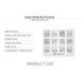 KADS Nail Art Stamping Plate Mini033 - Cute Star Moon Cat Design Stencil - Buy Online on GoSupps.com