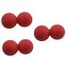 Healvian 3st yoga-ball mobility peanut peanut ball peanut massage relaxation ball peanut-yoga roll silicone gag muscle rolling roller peanut-lacrosse silicone roll fitness massage scroll wheel