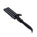 Ceramic Triple Barrels Deep Crimper Hair Curler Electric Curling Iron Salon Anion Curls Hair Styler Tool Lightweight and Portable