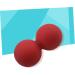 Healvian 3ST Yoga Ball - Mobility Peanut Massage Roller for Muscle Relaxation & Fitness - Silicone Lacrosse Peanut Ball - Buy Online on GoSupps.com