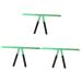 Housoutil 3pcs Household Shaper Tool Positioning Stainless Measuring Eyebrow Steel Triangle Tattoos Nose 13.8x7cmx3pcs Greenx3pcs