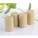 Vasana 2-Piece 120ml Frosted Glass Pump Bottles - Refillable Cosmetic Containers with Wood Grain Accent - Buy Online on GoSupps.com