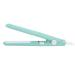 Ejoyous Hair Straightener Portable 2 in 1 Mini Hair Straightener 190 Constant Temperature Ceramic Tourmaline Plate Beauty Flat Iron Heating Curler for Short Hair Bangs (US US Plug Matcha Green
