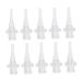 Ipetboom Replacement Tips for Ear Wash Nozzles 10pcs Disposable Ear Cleaning Tips