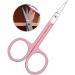 Kitchen Scissors Professional Scissor Manicure for Nails Eyebrow Nose Eyelash Cuticle Scissors Curved Pedicure Makeup Tool (Blue) - Buy Online on GoSupps.com