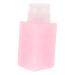 POPETPOP Nail Polish Nail Oil Pump Bottle Dispenser Makeup Remover Bottle Pump Dispenser Bottle Push down Mini Water Dispenser Powder Pump Bottle Plastic Leakproof Travel Container 6x5x13cm Pink