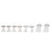 8pcs toe separator toe correction toe separation tool silicone nail art toe separator washable reusable toe tissue pedicure care for men and women (4#)