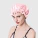 Coucoland Pink Silk Bonnet for Sleeping - 100% Mulberry Silk Night Cap for Women - Buy Online on GoSupps.com