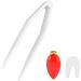 ICRPSTU Hip Hop Teeth - Removable Halloween Dentures Accessories (Red) - International Shipping Available - Buy Online on GoSupps.com