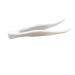 Ey brow tweezers 1PC plastic face mask Klipp-hair beauty slanted puller multifunctional movable constitutional tool (white)