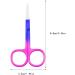 IOIUSKKU Nail Cuticle Nippers Stainless Steel Scissors Eyebrow Trimmer Trimming Tool Spray Blue Pink - Buy Online on GoSupps.com