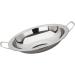 Ciieeo 3pcs Pancake Pan Flat Pan Nonstick Induction Cooker Pan Stainless Frying Pan Commercial Griddle Seafood Serving Platter Stainless Steel Pan Omelet Pan Hot Pot Seafood Pot Silverx3pcs 29 25.3CMx3pcs - Buy Online on GoSupps.com