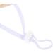 Narrow-Ribbed Reusable Castor Oil Pack - Soft Compress for Neck Pain & Thyroid Relief (Khaki) - Buy Online on GoSupps.com