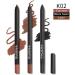 AQUAPURITY PHOERA 3Pcs Long Lasting Lip Liner and Eye Liner Set - Matte Waterproof Pencil for Women and Girls (K02) - Buy Online on GoSupps.com