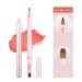 Exquisite Retractable Lip Brush Applicators - Professional Two-Head Lipstick & Gloss Makeup Tool for Women & Girls - International Shipping Available - Buy Online on GoSupps.com