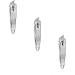 3PCS Metal Slanted Edge Nail Clippers - Pedicure & Manicure Cutter Tool - Buy Online on GoSupps.com