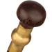 Chicken Winged Wooden Round-Head Walking Stick Solid Wood Mahogany Civilization Stick The Gifts for The Elderly 86 cm -11.19 Selfless dedication - Buy Online on GoSupps.com
