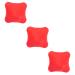 Magiclulu 3st massage ball Camping cooker windshield yoga-ball slow toys hand trainer hand cushion decompression hand exercise yoga massage gymnastics ball fitness red stress relief 6x6cmx3pcs redx3stk