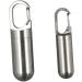 2Pcs Stainless Steel Mini Pill Case - Portable Waterproof Storage Box for Capsules | Ideal Travel Organizer - Buy Online on GoSupps.com