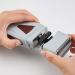 Dacvgog 1Set Clipper Blade for Kemei -1102 Clipper Electric Shaver Parts Net Silver - Buy Online on GoSupps.com