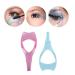 2 Pcs Multifunctional Eyelash Mascara Guard Eyelash Brush Tool 3 in 1 Plastic Mascara Applicator Guide Tool for Upper Lower Eye Lash Makeup Cosmetic Eyelash Tool Makeup Brushes and Tools